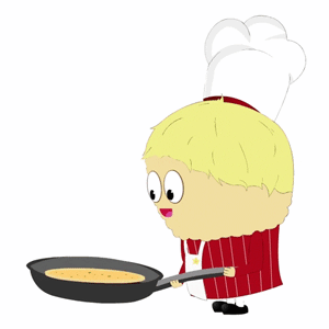 Gif animé Chandeleur crêpe